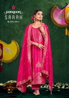 Sarah By Rangoon Russian Jecaurd Kurti With Bottom Dupatta Exporters In India